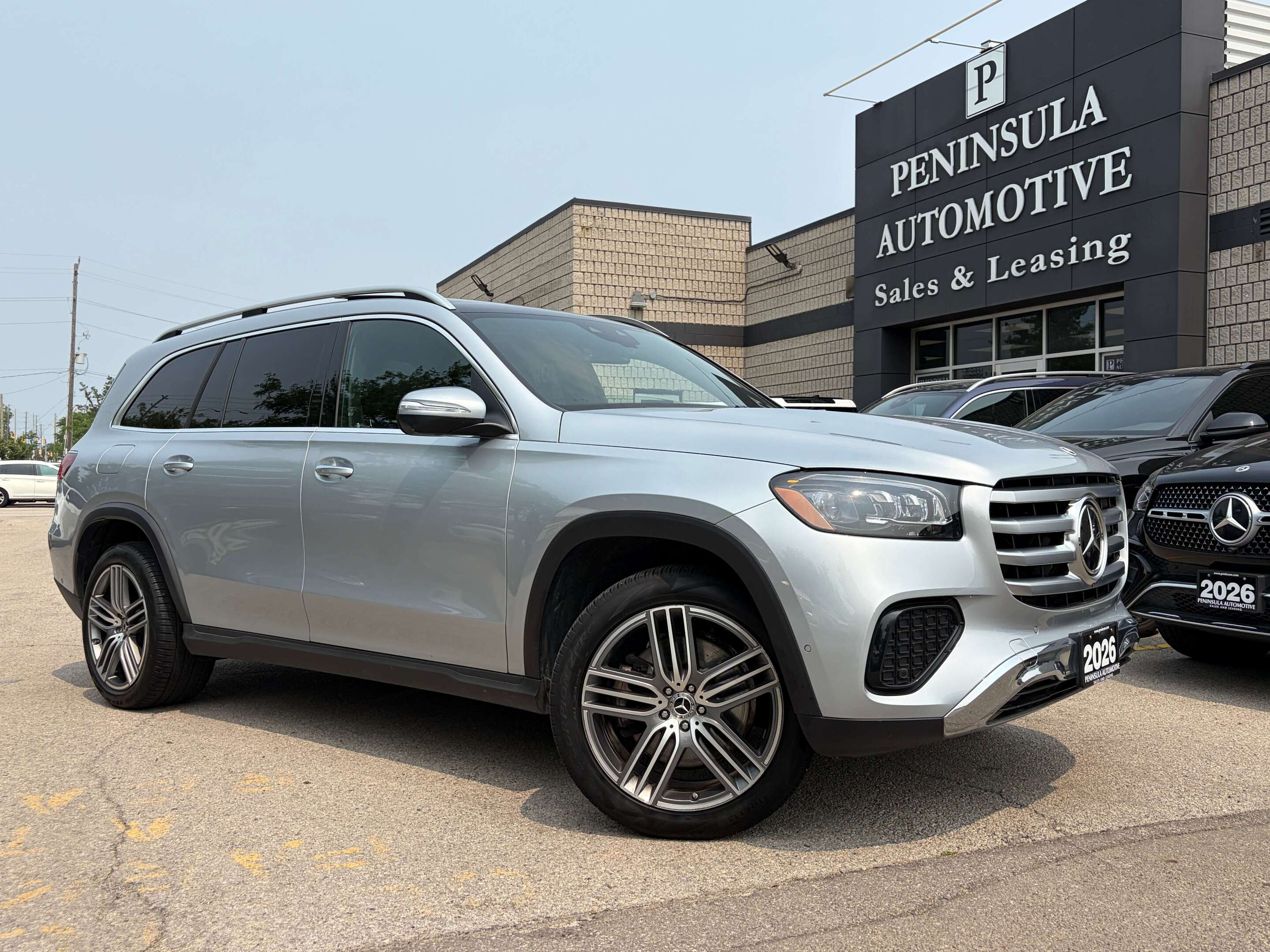 High-Tech Silver Metallic 2026 Mercedes-Benz GLS SUV / Crossover All-Wheel Drive Automatic