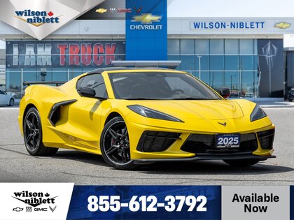 used 2025 Chevrolet Corvette car, priced at $86,995