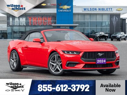 used 2024 Ford Mustang car, priced at $36,995