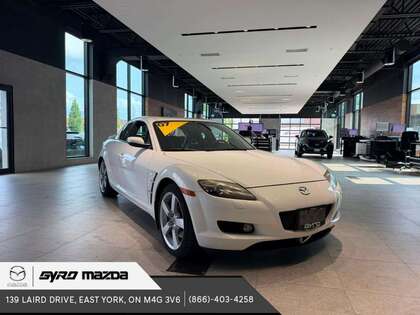 Crystal White Pearl 2007 Mazda RX-8 Coupe Manual