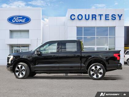 used 2023 Ford F-150 Lightning car, priced at $75,427