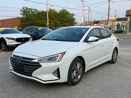 POLAR WHITE 2020 Hyundai Elantra Sedan All-Wheel Drive Automatic