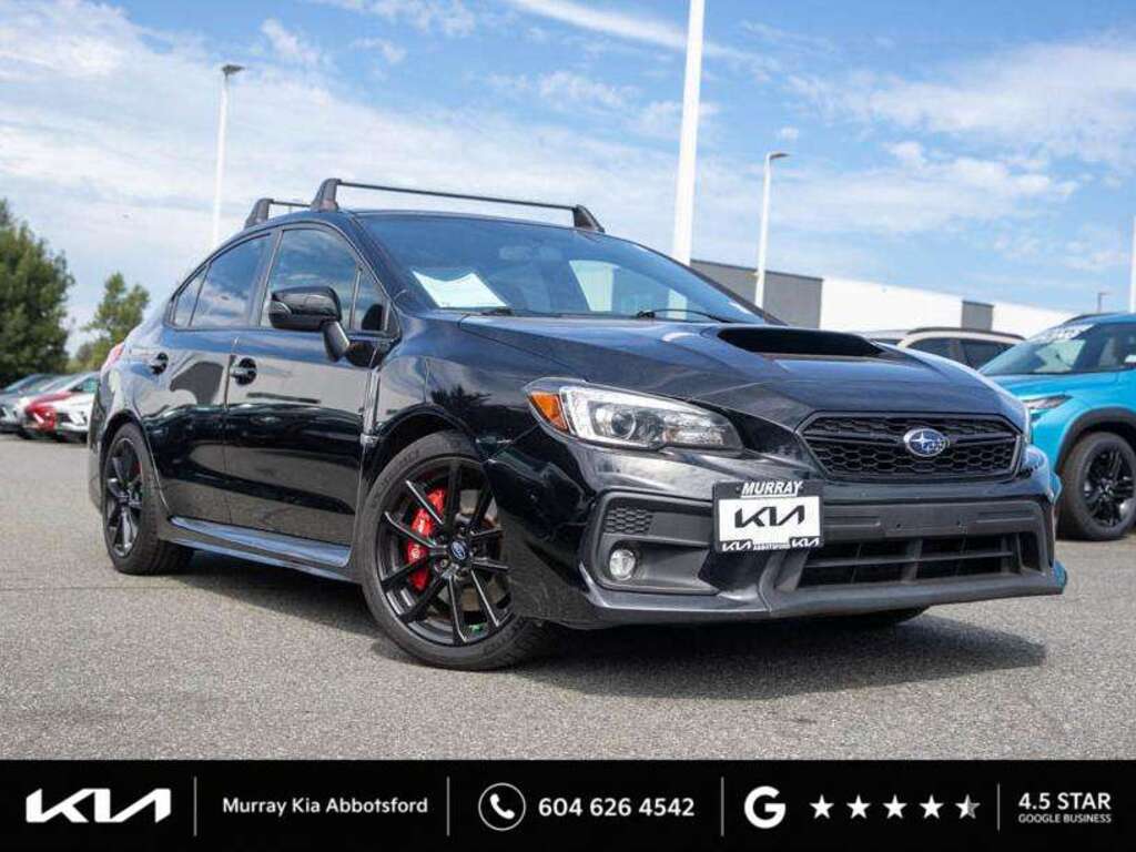 Crystal Black Silica 2021 Subaru WRX Sedan Manual