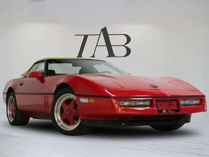 used 1989 Chevrolet Corvette car, priced at $16,900