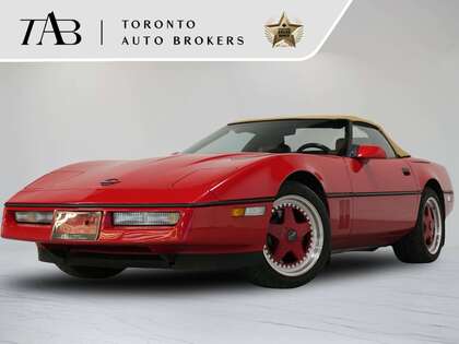 used 1989 Chevrolet Corvette car, priced at $16,900