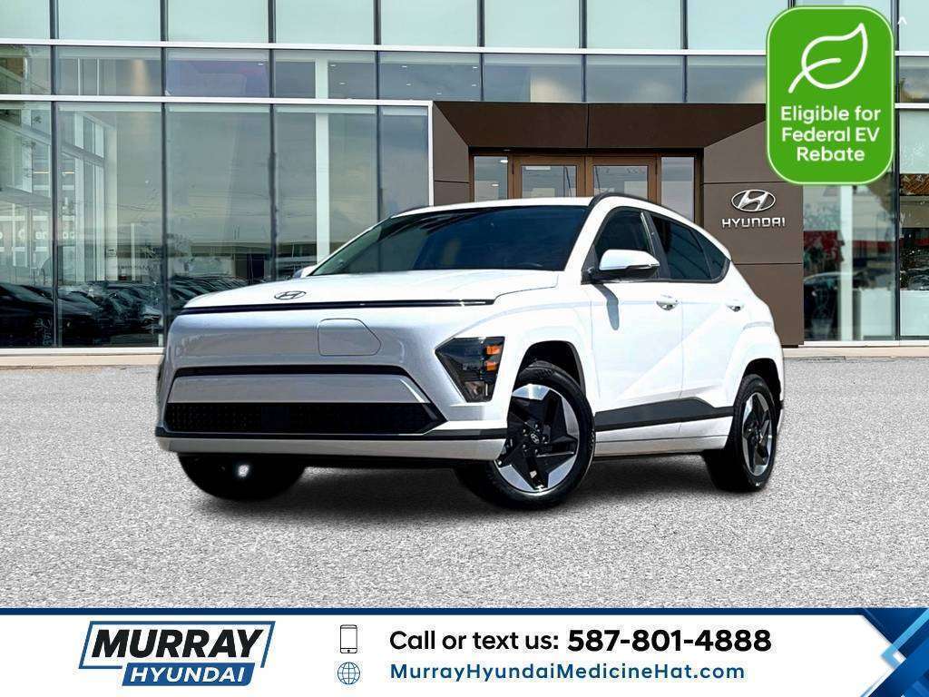 Atlas White 2026 Hyundai Kona Electric SUV / Crossover Automatic