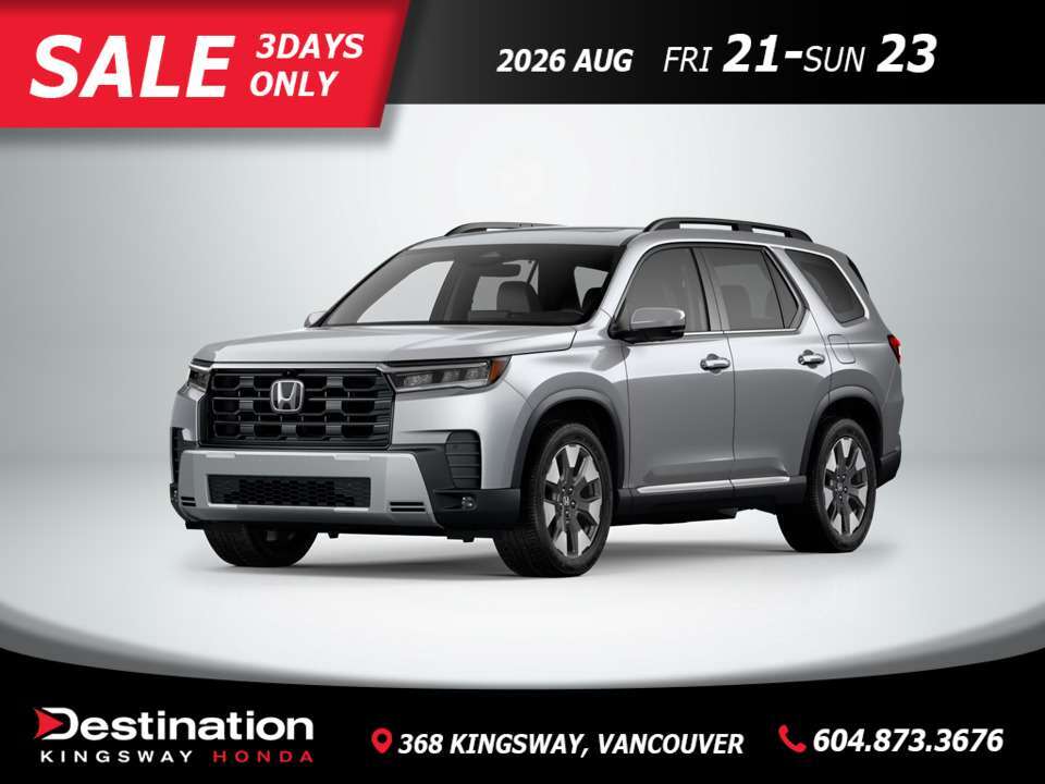 Solar Silver Metallic 2026 Honda Pilot SUV / Crossover All-Wheel Drive Automatic