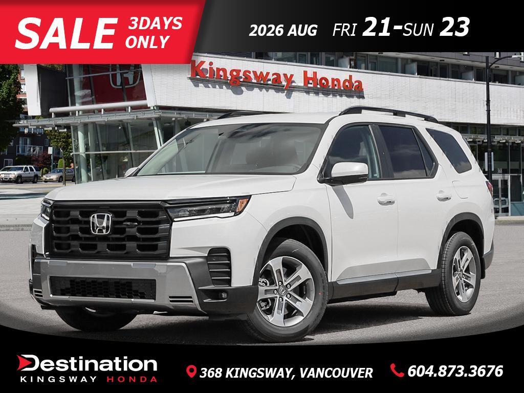 Platinum White Pearl 2026 Honda Pilot SUV / Crossover All-Wheel Drive Automatic