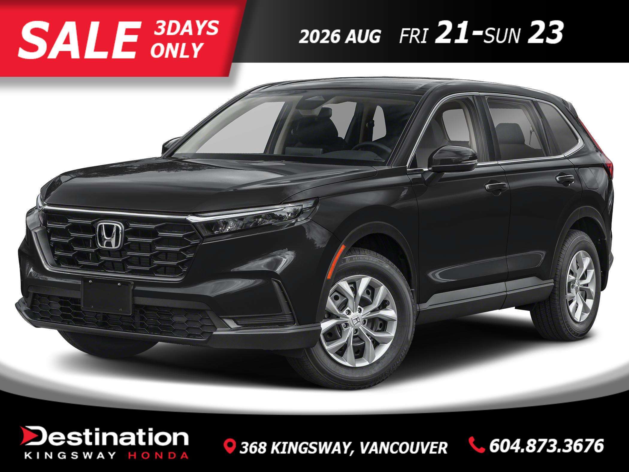 Crystal Black pearl 2025 Honda CR-V SUV / Crossover All-Wheel Drive Automatic