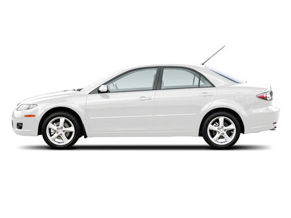 White 2008 Mazda MAZDA6 GS V6 Sedan Sedan