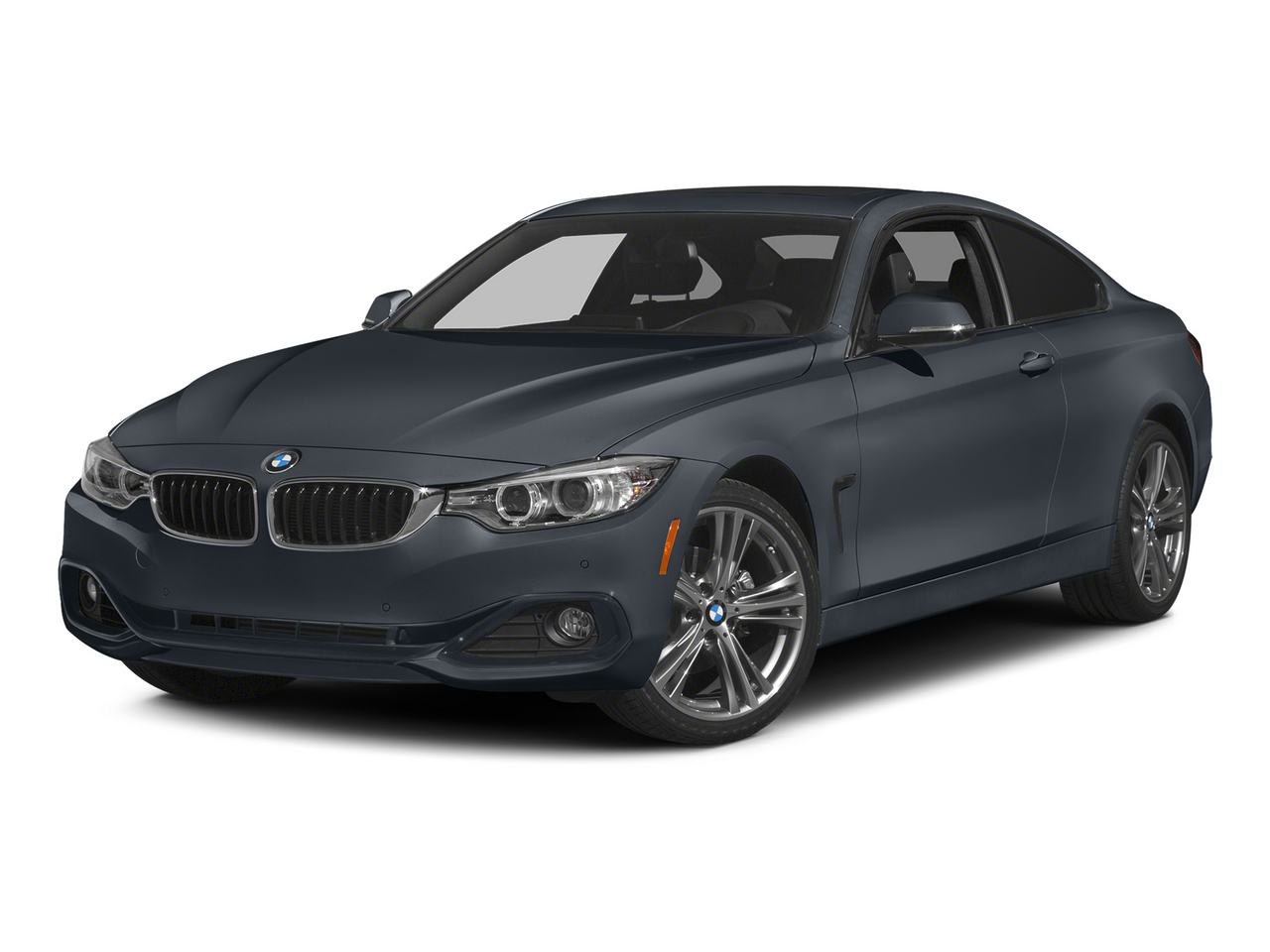 Gray 2015 BMW 4 Series Coupe All-Wheel Drive 8-Speed Automatic