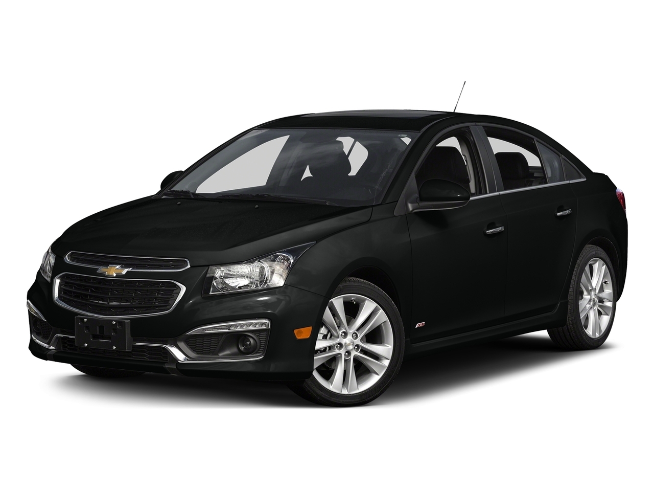 Black 2015 Chevrolet Cruze LTZ Sedan FWD Sedan Front-Wheel Drive Automatic
