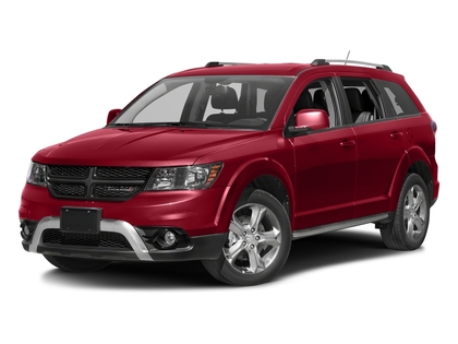 Red 2017 Dodge Journey Crossroad AWD SUV / Crossover All-Wheel Drive 6-Speed Automatic