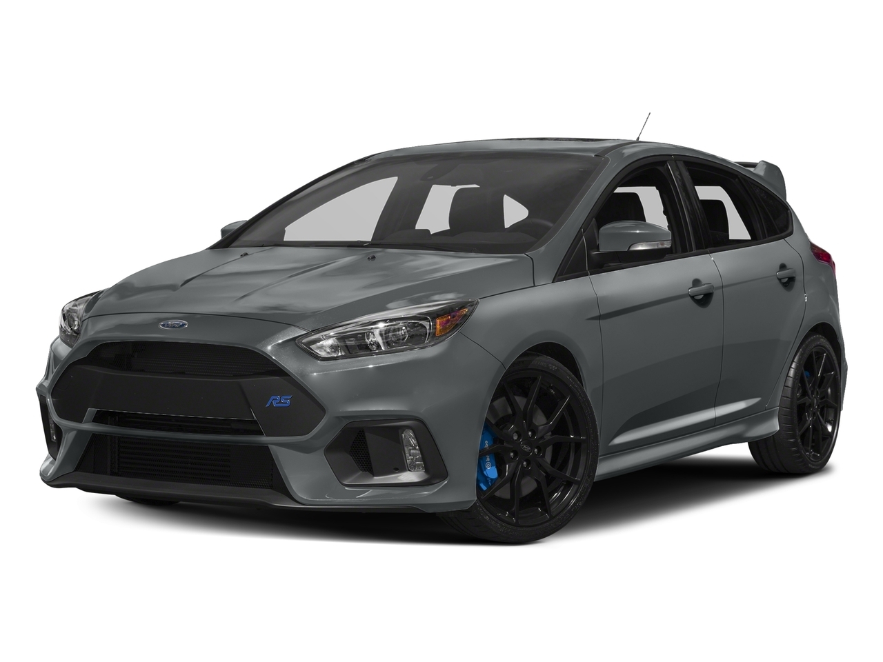 Gray 2017 Ford Focus RS Hatchback Hatchback All-Wheel Drive Manual