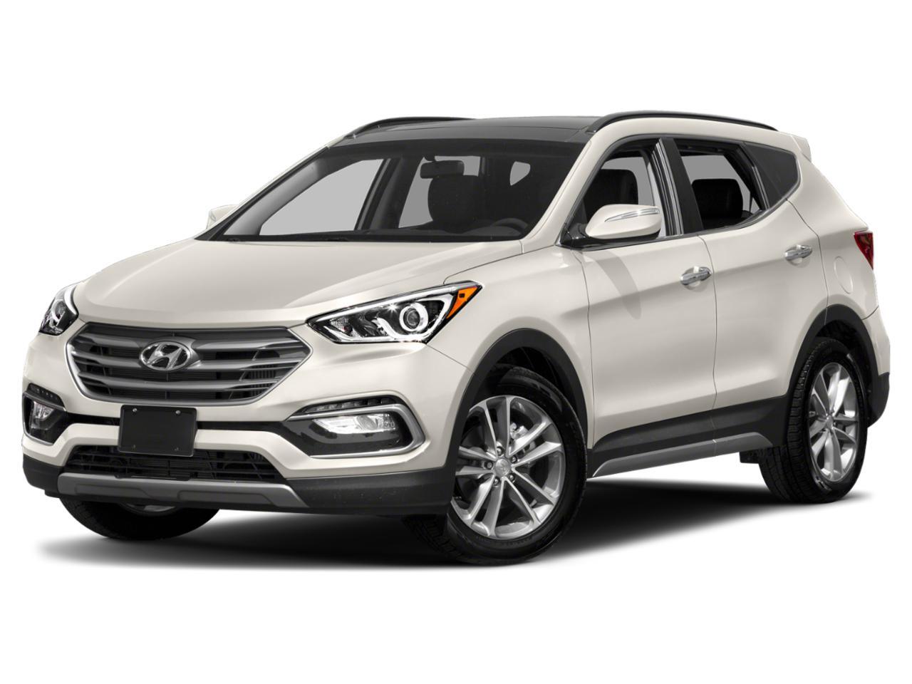 White 2018 Hyundai Santa Fe Sport 2.0T Limited AWD SUV / Crossover 6-Speed Automatic
