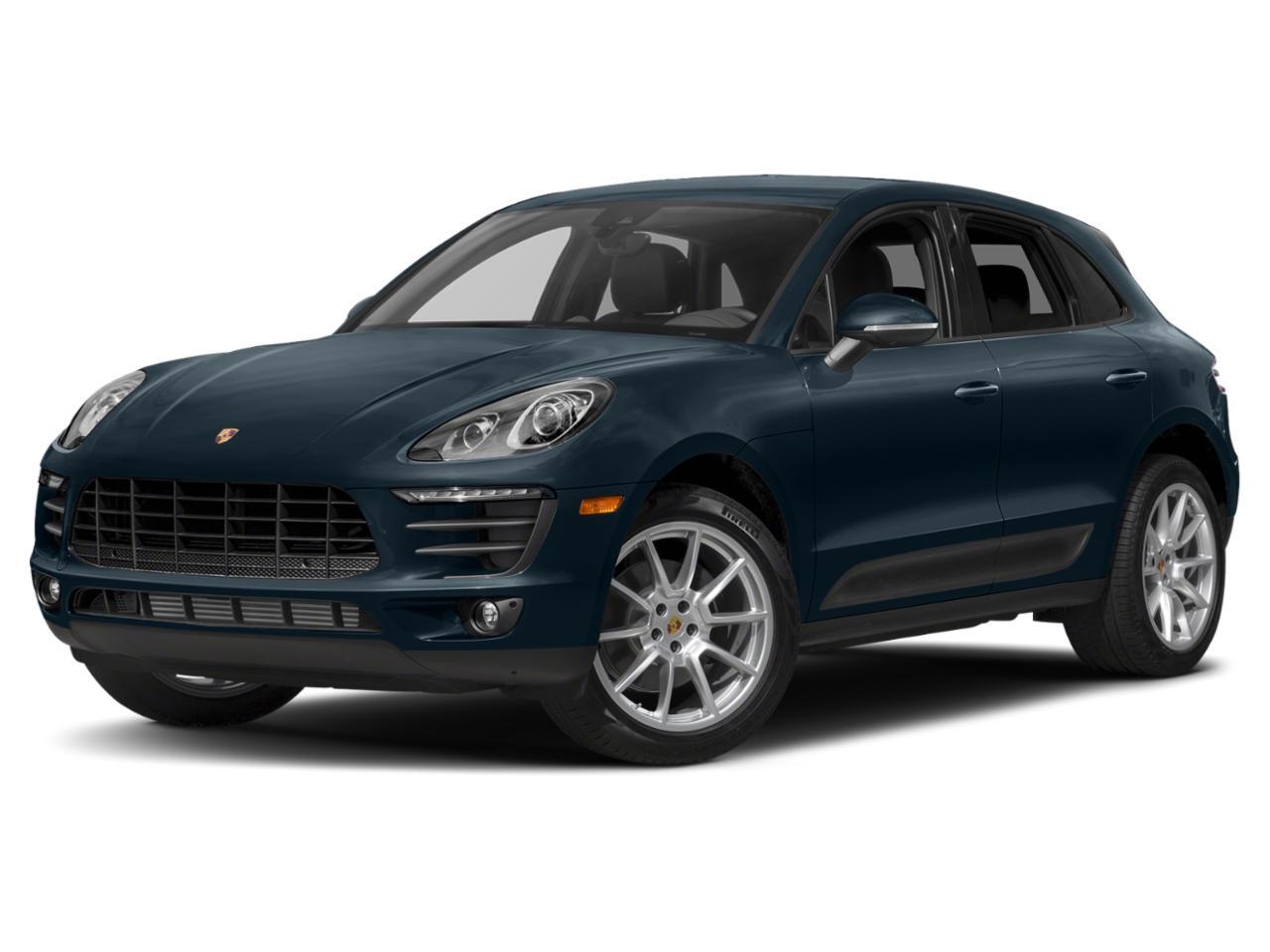 Blue 2018 Porsche Macan AWD SUV / Crossover All-Wheel Drive 7-Speed Automatic