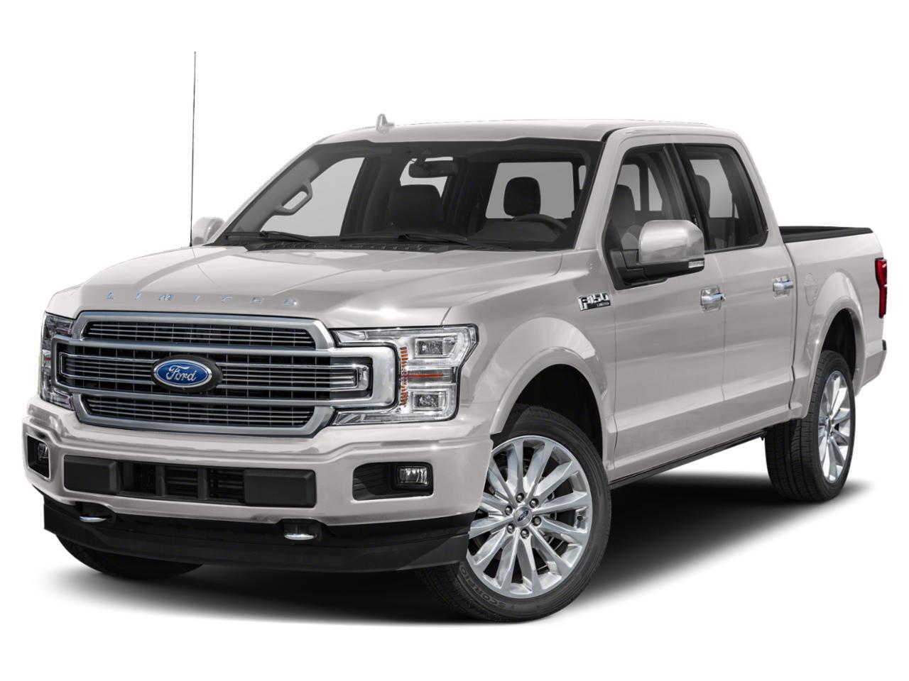 White 2019 Ford F-150 Limited SuperCrew 4WD Pickup Truck Four-Wheel Drive
