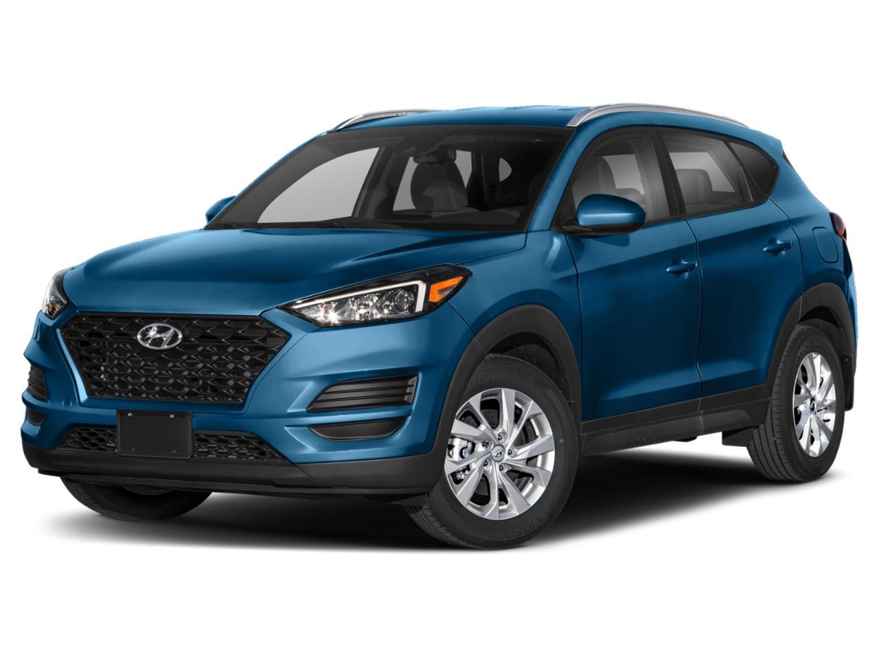 Blue 2020 Hyundai Tucson Preferred AWD SUV / Crossover 6-Speed Automatic