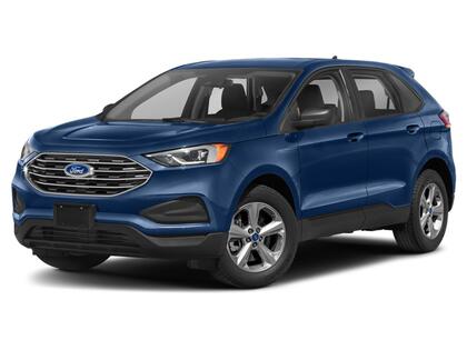 Blue 2022 Ford Edge SE AWD SUV / Crossover All-Wheel Drive 8-Speed Automatic