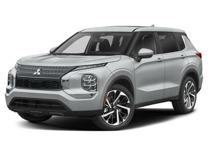 Silver 2022 Mitsubishi Outlander ES S-AWC SUV / Crossover All-Wheel Drive Continuously Variable Transmission
