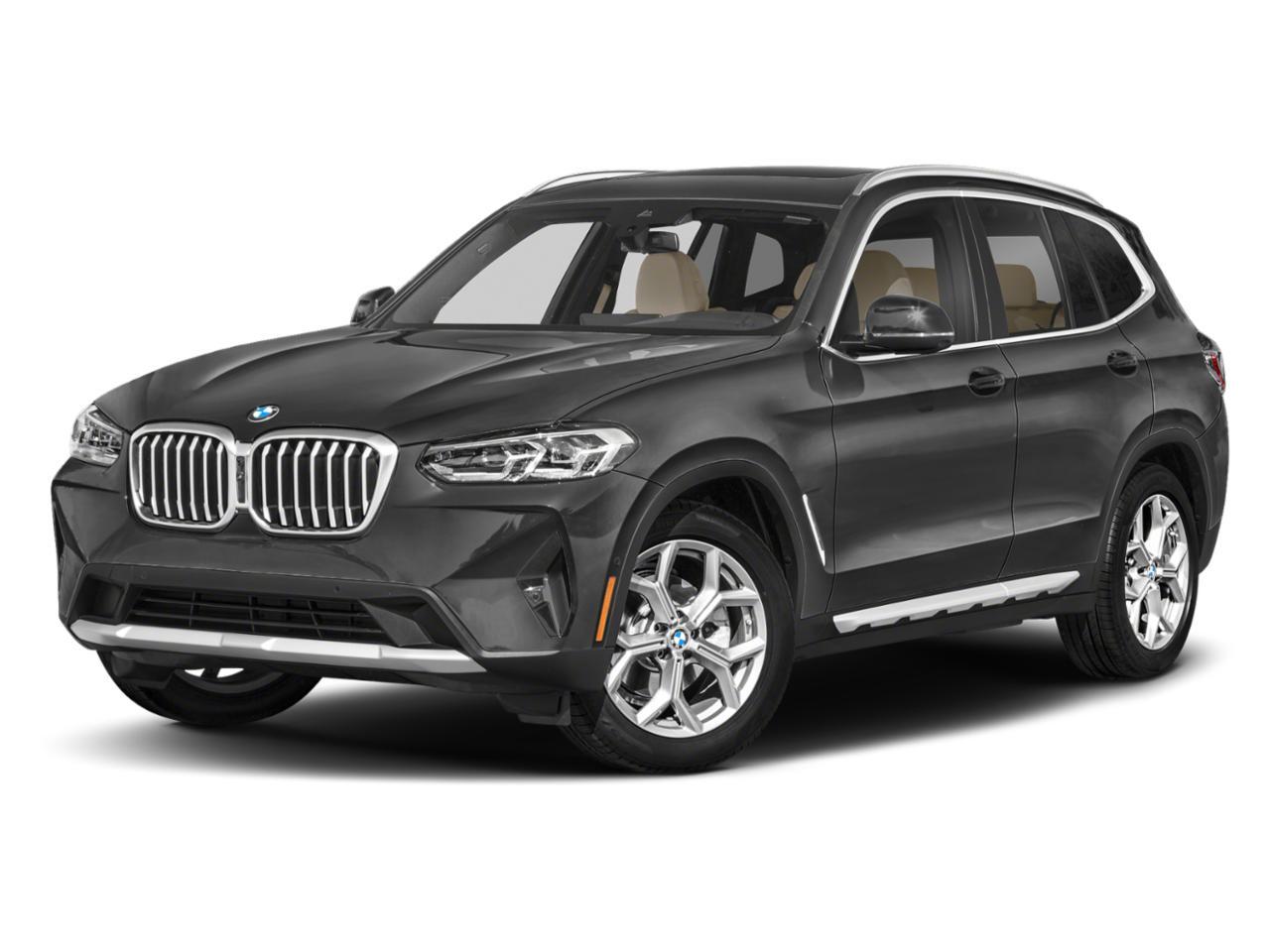 Gray 2022 BMW X3 SUV / Crossover All-Wheel Drive 8-Speed Automatic