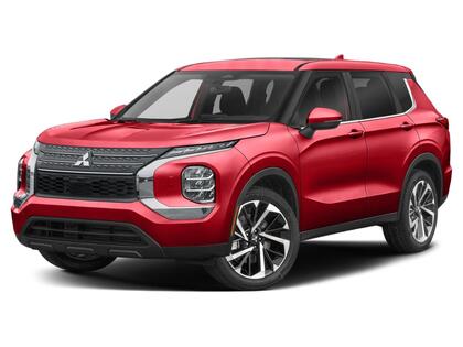 Red 2022 Mitsubishi Outlander LE Premium S-AWC SUV / Crossover Continuously Variable Transmission