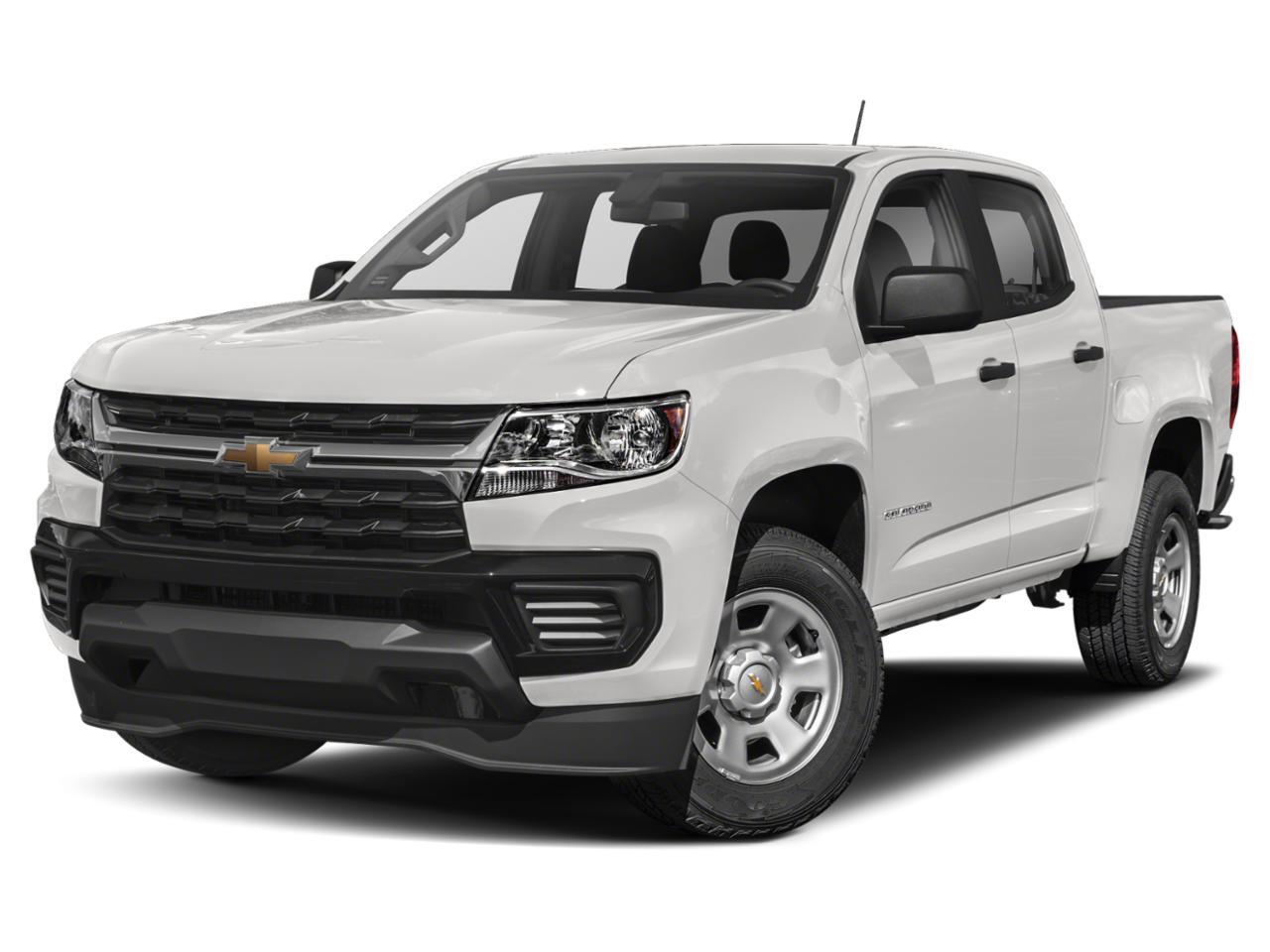 White 2022 Chevrolet Colorado Pickup Truck Four-Wheel Drive Automatic