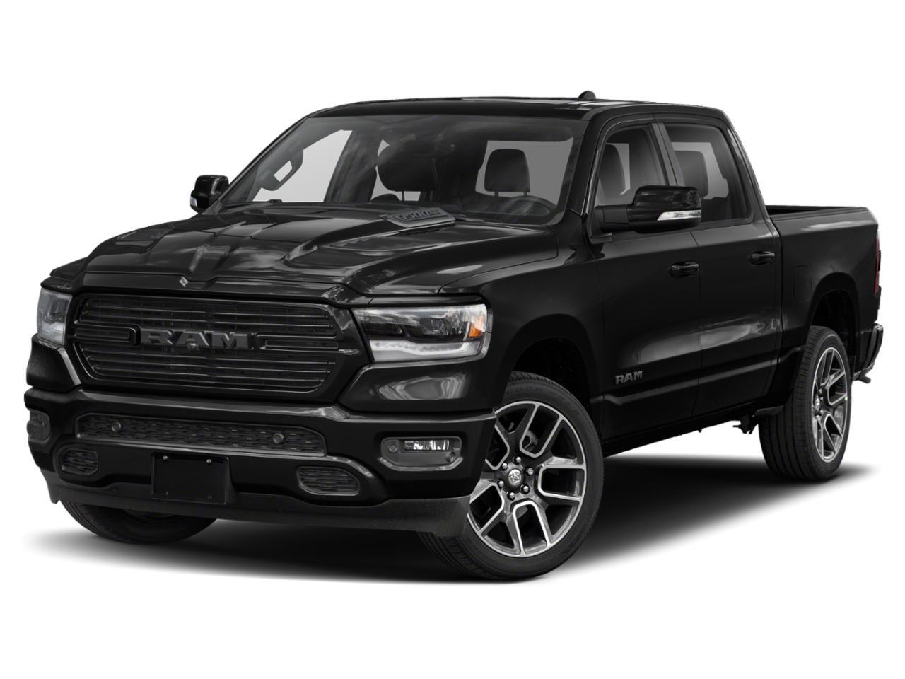 Black 2022 RAM 1500 Sport Crew Cab 4WD Pickup Truck Four-Wheel Drive 8-Speed Automatic