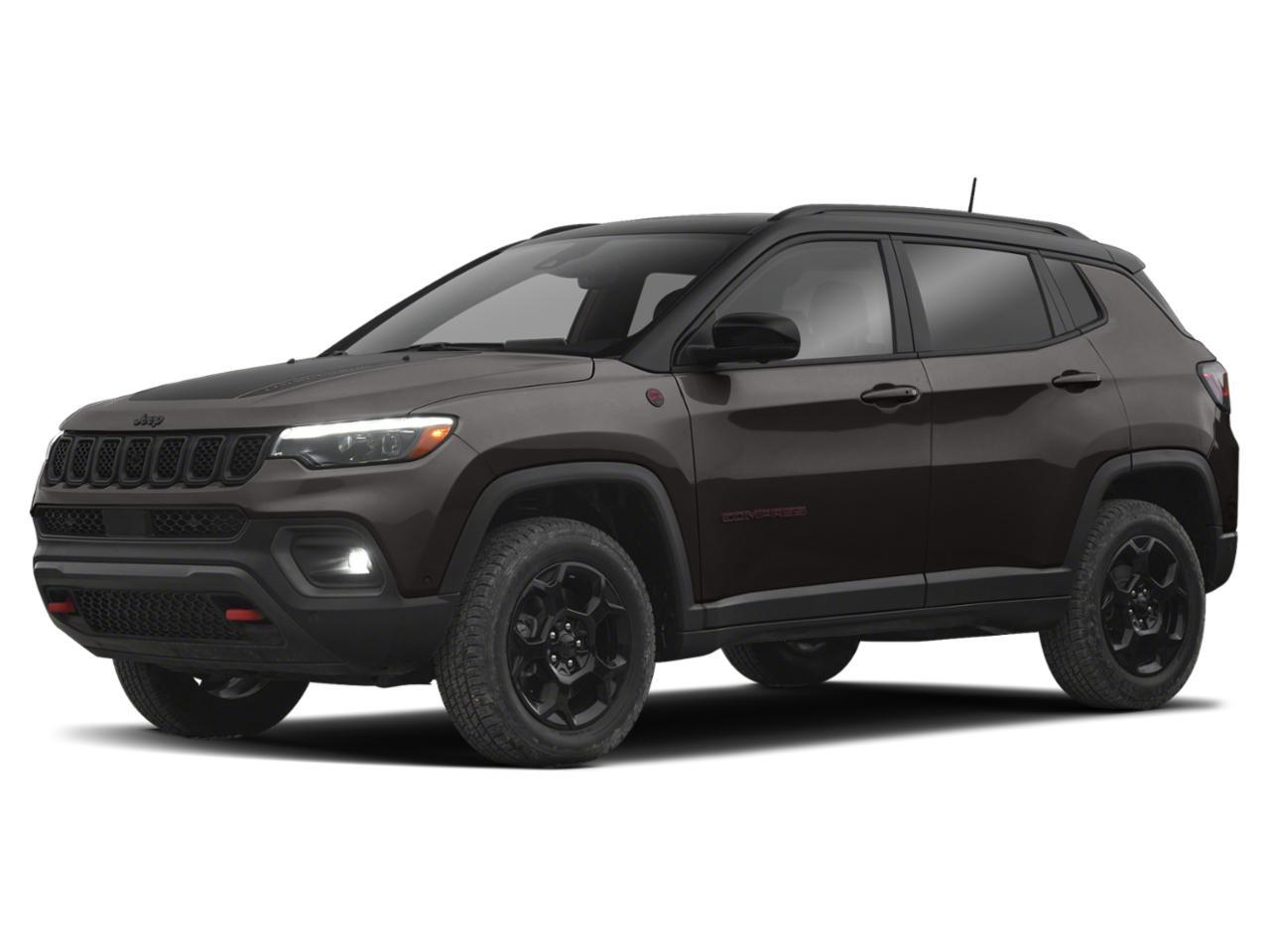Gray 2023 Jeep Compass Trailhawk 4WD SUV / Crossover Four-Wheel Drive 8-Speed Automatic