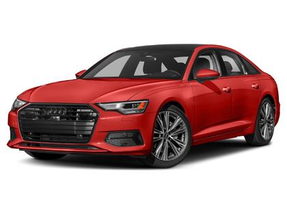 Red 2023 Audi A6 quattro Progressiv 45 TFSI Sedan 7-Speed Automatic