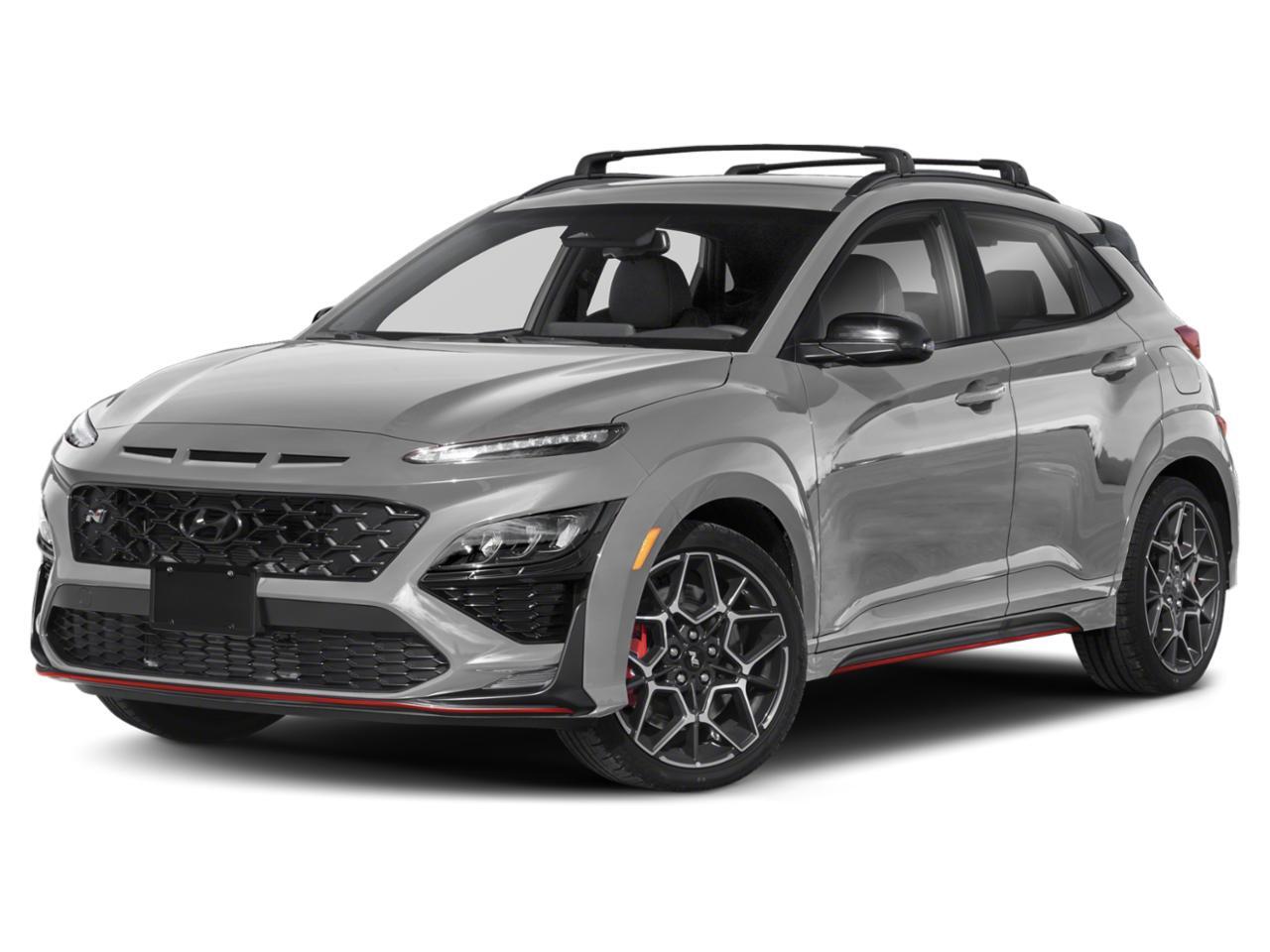 Gray 2023 Hyundai Kona N SUV / Crossover Front-Wheel Drive 8-Speed Automatic
