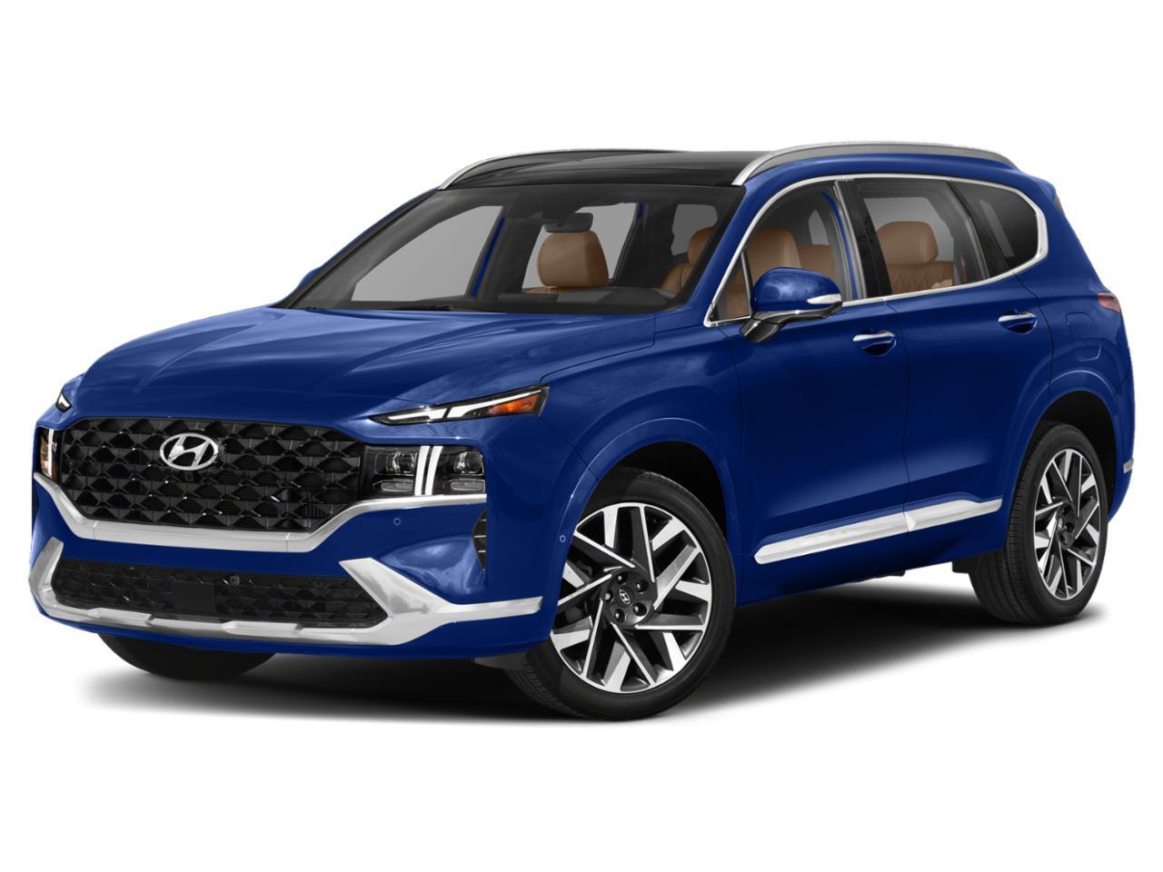 Blue 2023 Hyundai Santa Fe Ultimate Calligraphy AWD SUV / Crossover 8-Speed Automatic