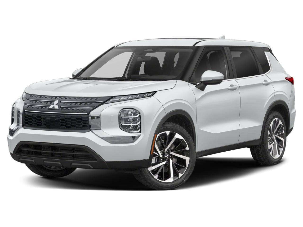 White 2024 Mitsubishi Outlander Hybrid Plug-in SUV / Crossover Continuously Variable Transmission