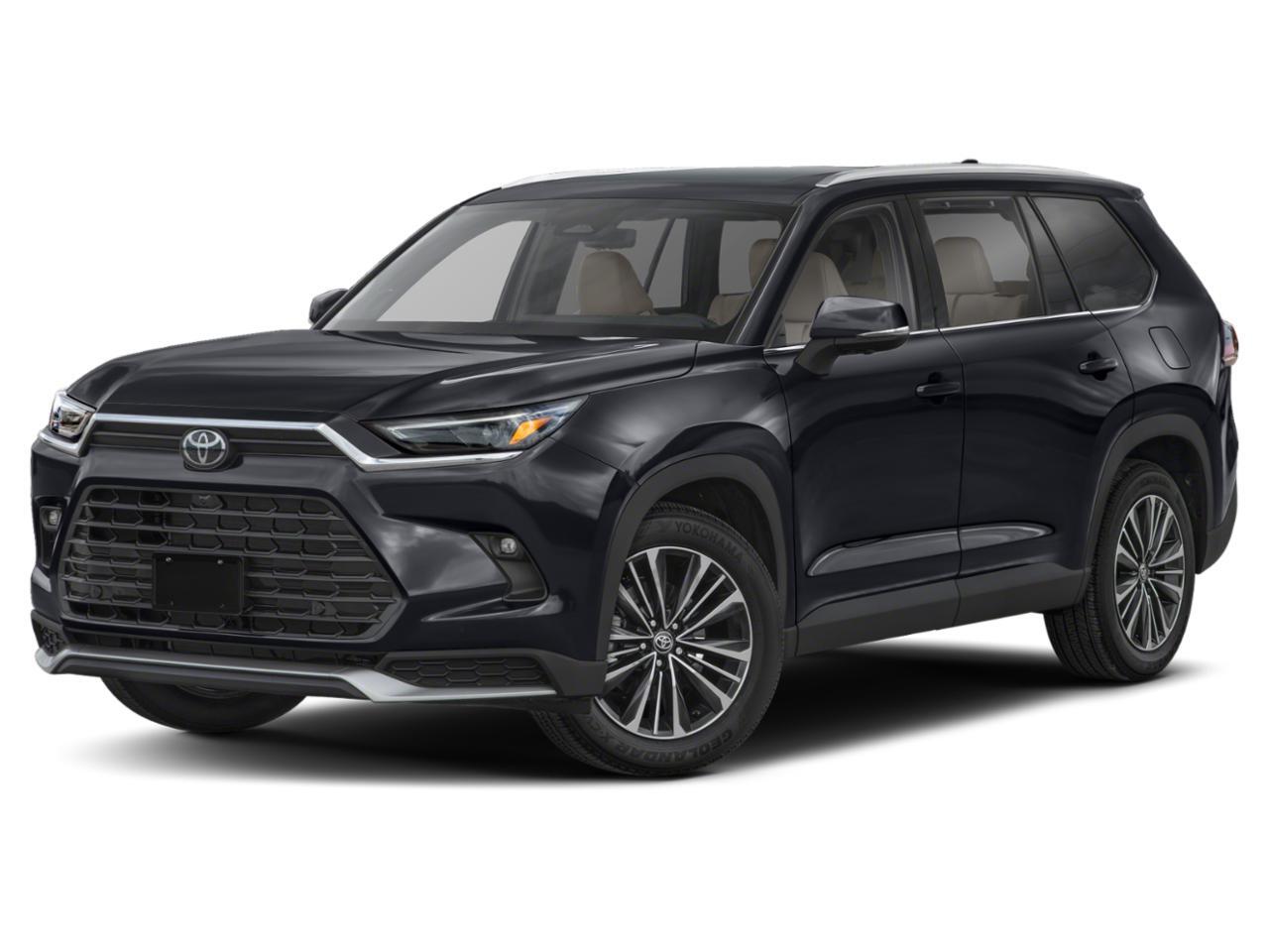 Black 2024 Toyota Grand Highlander Hybrid MAX Platinum AWD SUV / Crossover All-Wheel Drive 6-Speed Automatic