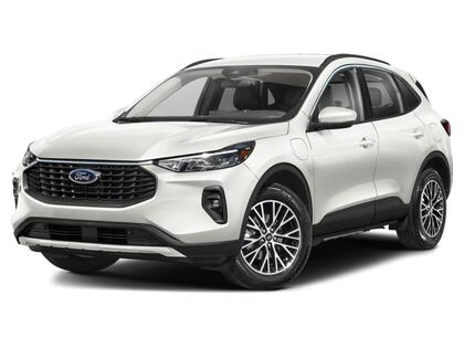 White 2025 Ford Escape Hybrid Plug-in SUV / Crossover Front-Wheel Drive Continuously Variable Transmission