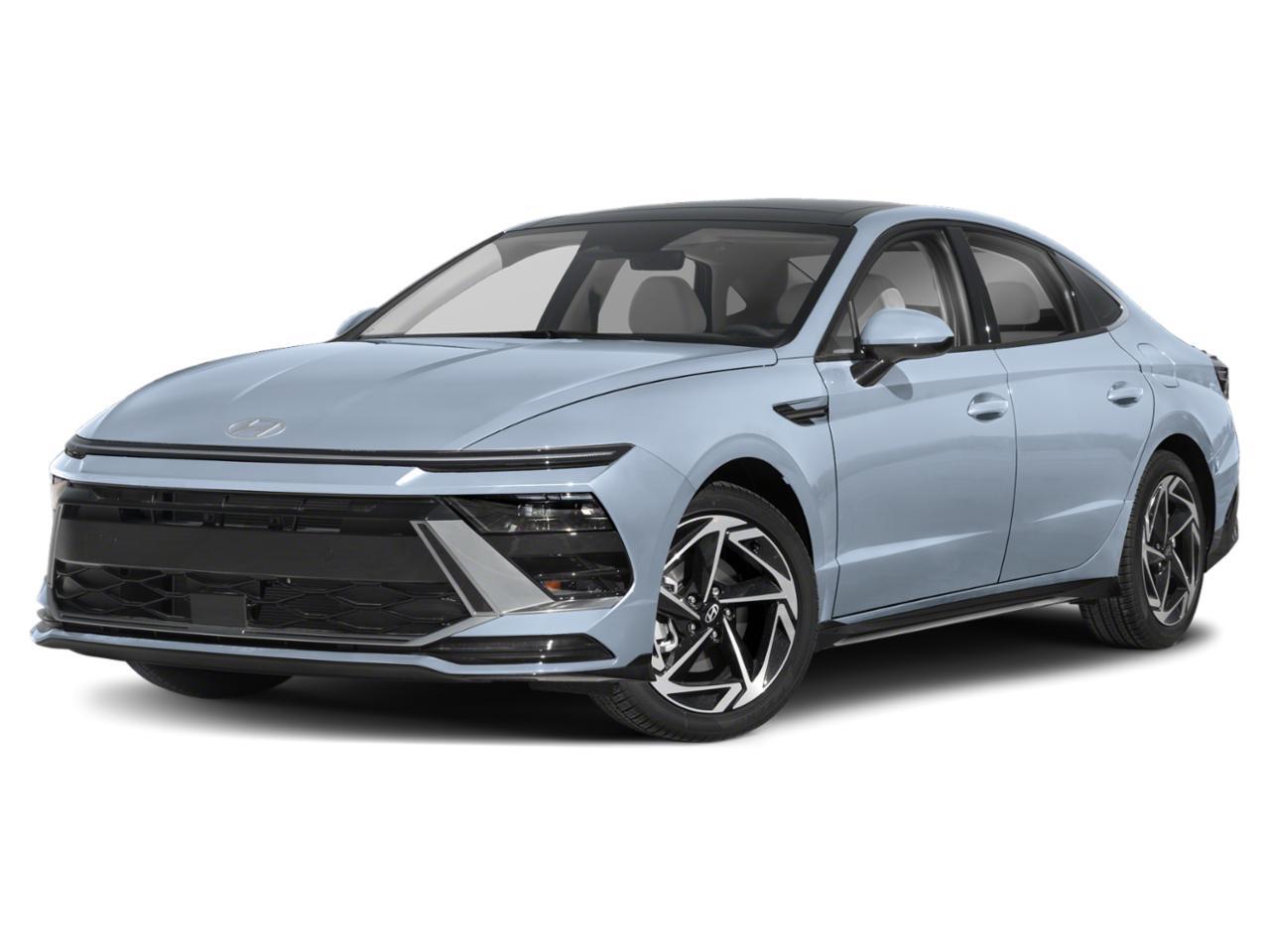 Blue 2025 Hyundai Sonata Preferred Trend AWD Sedan 8-Speed Automatic