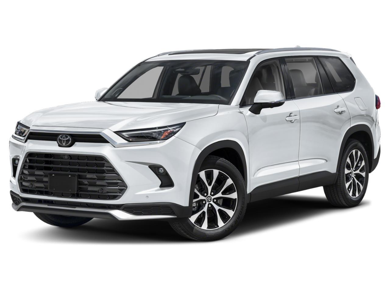 White 2025 Toyota Grand Highlander Hybrid SUV / Crossover All-Wheel Drive Continuously Variable Transmission