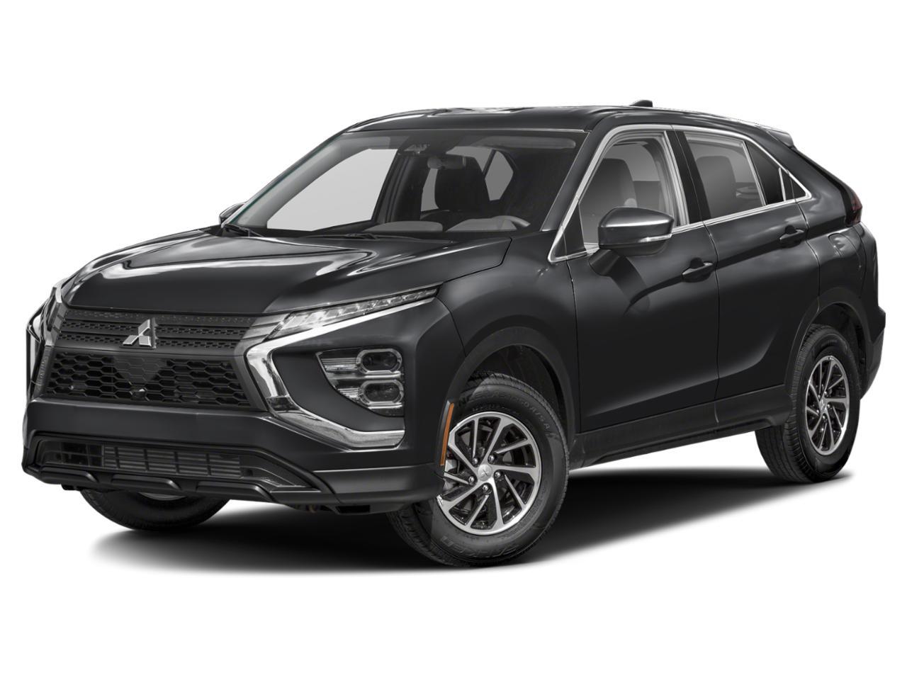 Black 2025 Mitsubishi Eclipse Cross ES S-AWC SUV / Crossover All-Wheel Drive Continuously Variable Transmission