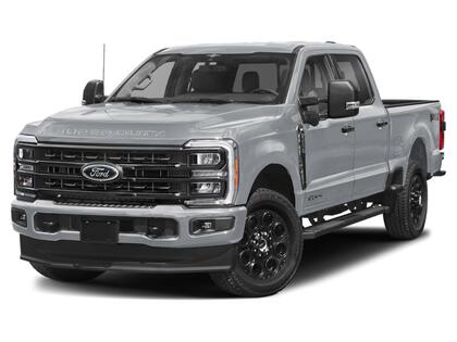 Silver 2026 Ford F-250 Super Duty Pickup Truck Four-Wheel Drive Automatic