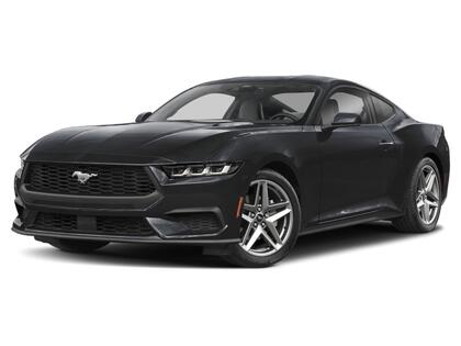 Black 2026 Ford Mustang EcoBoost Fastback RWD Coupe Rear-Wheel Drive Automatic