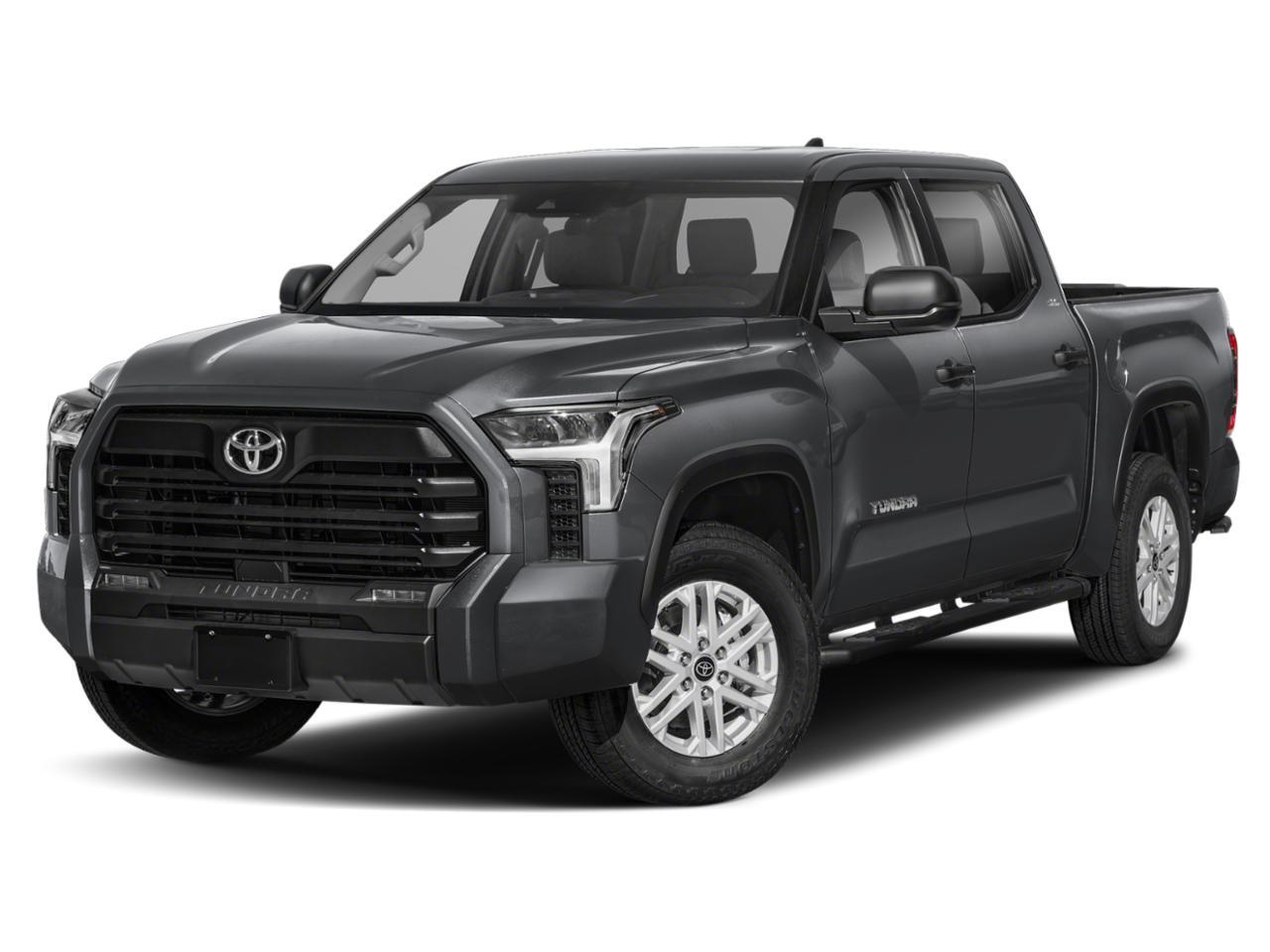 Gray 2026 Toyota Tundra SR5 CrewMax Cab LB 4WD Pickup Truck Four-Wheel Drive Automatic