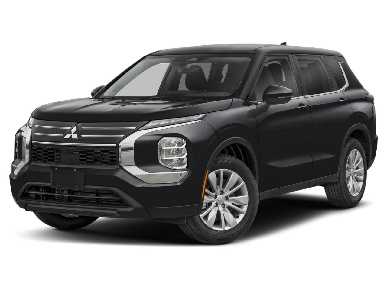 Black 2026 Mitsubishi Outlander ES FWD SUV / Crossover Front-Wheel Drive Continuously Variable Transmission