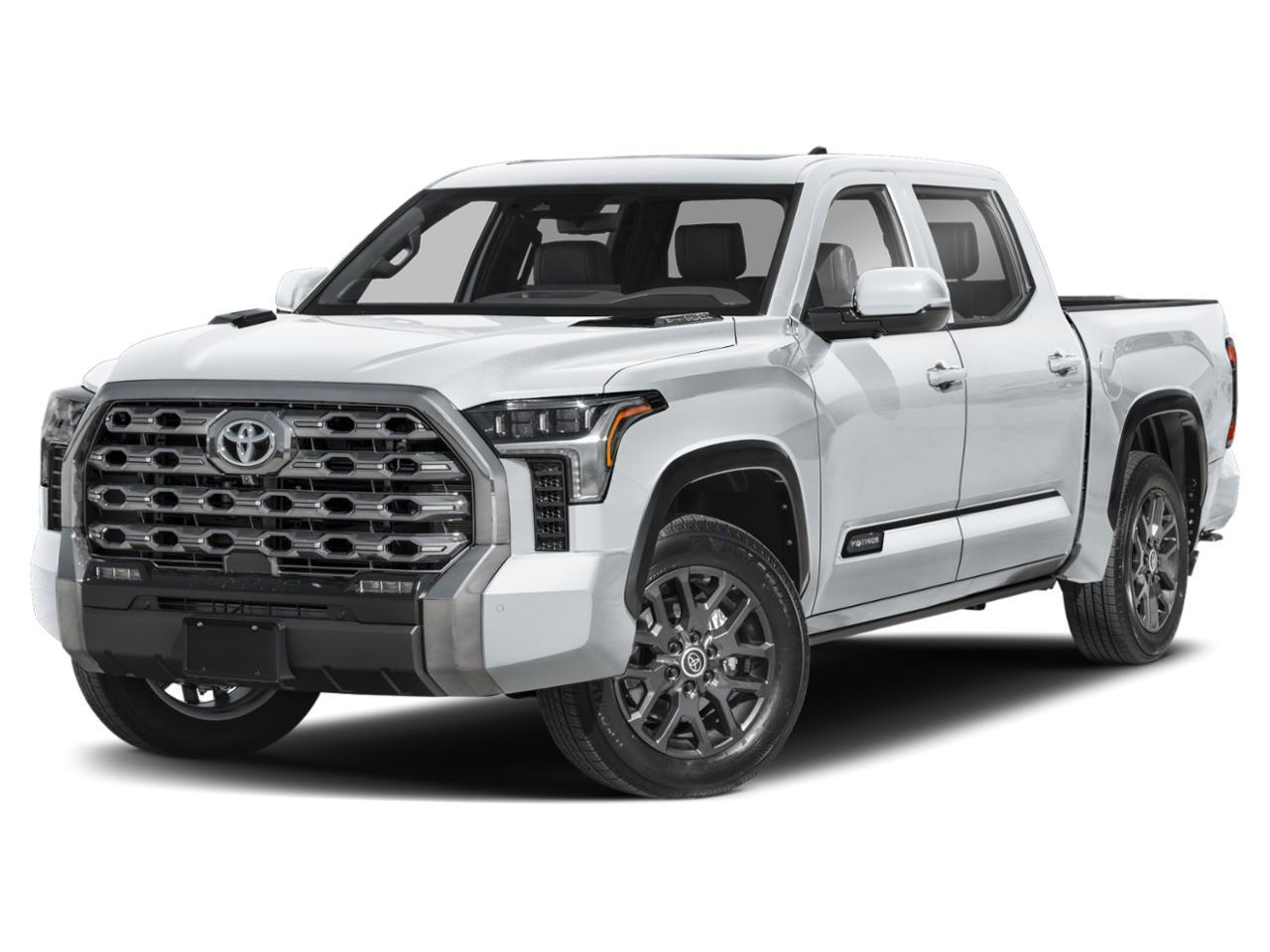 White 2026 Toyota Tundra Hybrid Pickup Truck Four-Wheel Drive Automatic