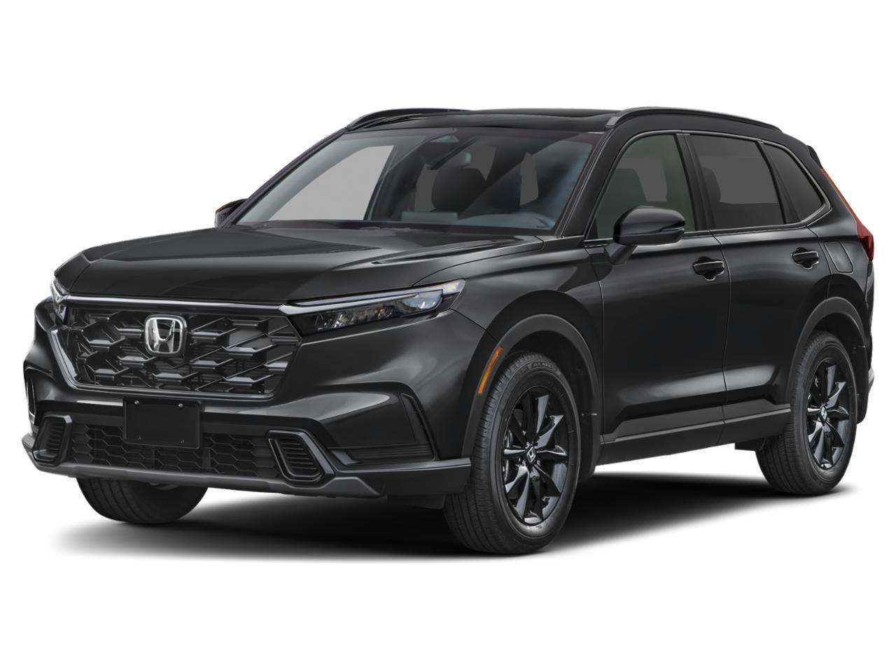 Black 2026 Honda CR-V Hybrid Sport AWD SUV / Crossover All-Wheel Drive Continuously Variable Transmission