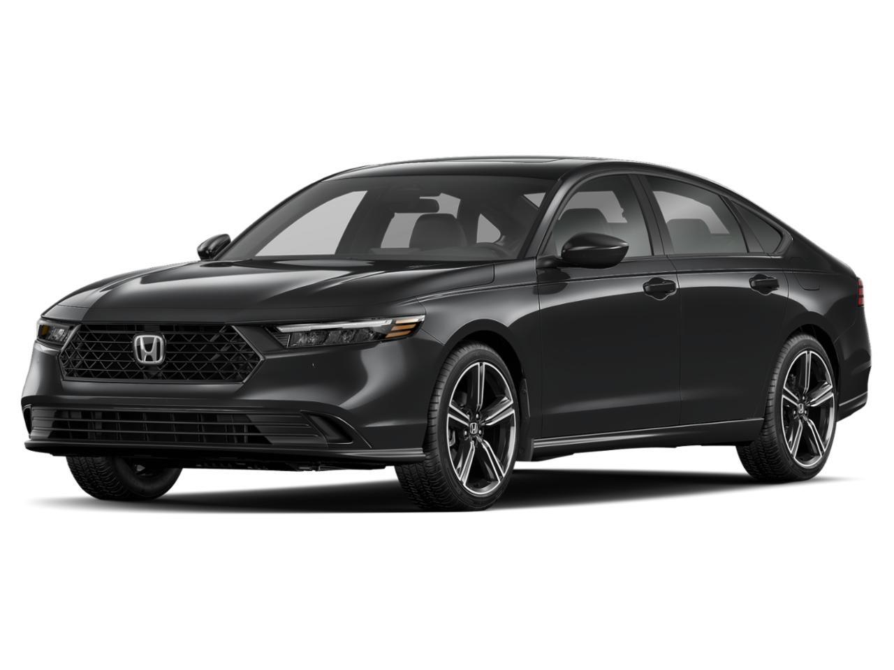 Black 2026 Honda Accord Sedan Front-Wheel Drive Automatic