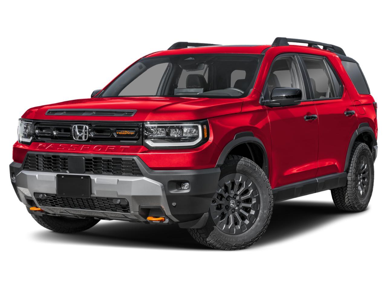 Red 2026 Honda Passport TrailSport AWD SUV / Crossover All-Wheel Drive