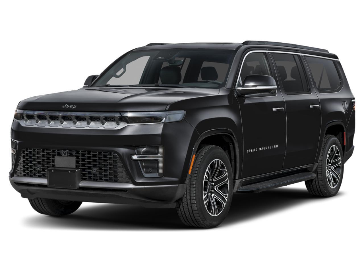 Black 2026 Jeep Grand Wagoneer L 4WD SUV / Crossover Four-Wheel Drive 8-Speed Automatic