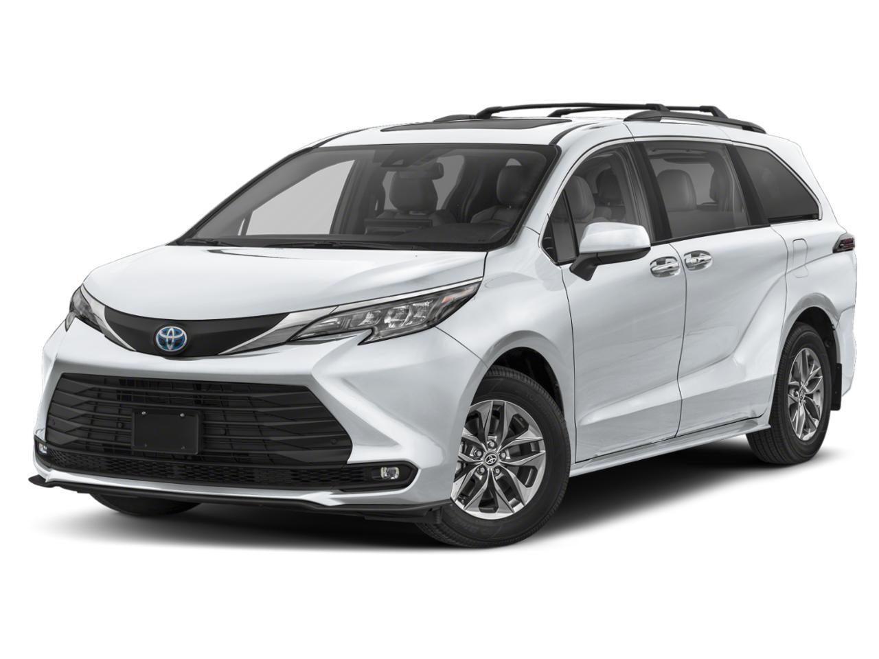 White 2026 Toyota Sienna Minivan Front-Wheel Drive Automatic