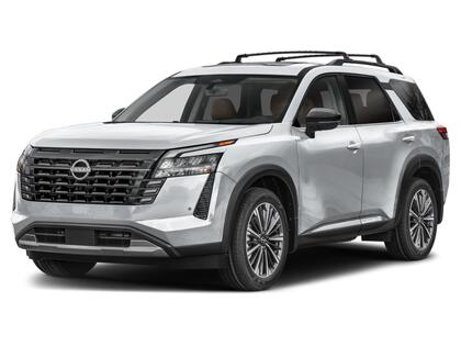 White 2026 Nissan Pathfinder Platinum 4WD SUV / Crossover All-Wheel Drive