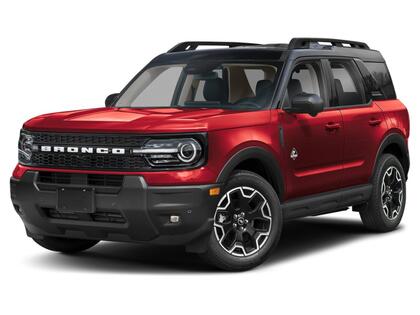 Red 2026 Ford Bronco Sport Outer Banks AWD SUV / Crossover All-Wheel Drive Automatic